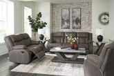 J&M Furniture - Ashley Furniture - First Base Reclining Sofa, Loveseat and Recliner - Reclining Sofa, Loveseat and Recliner - 68804U2